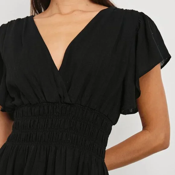 NWOT Rails Kimora Dress in Black - Picture 4 of 5